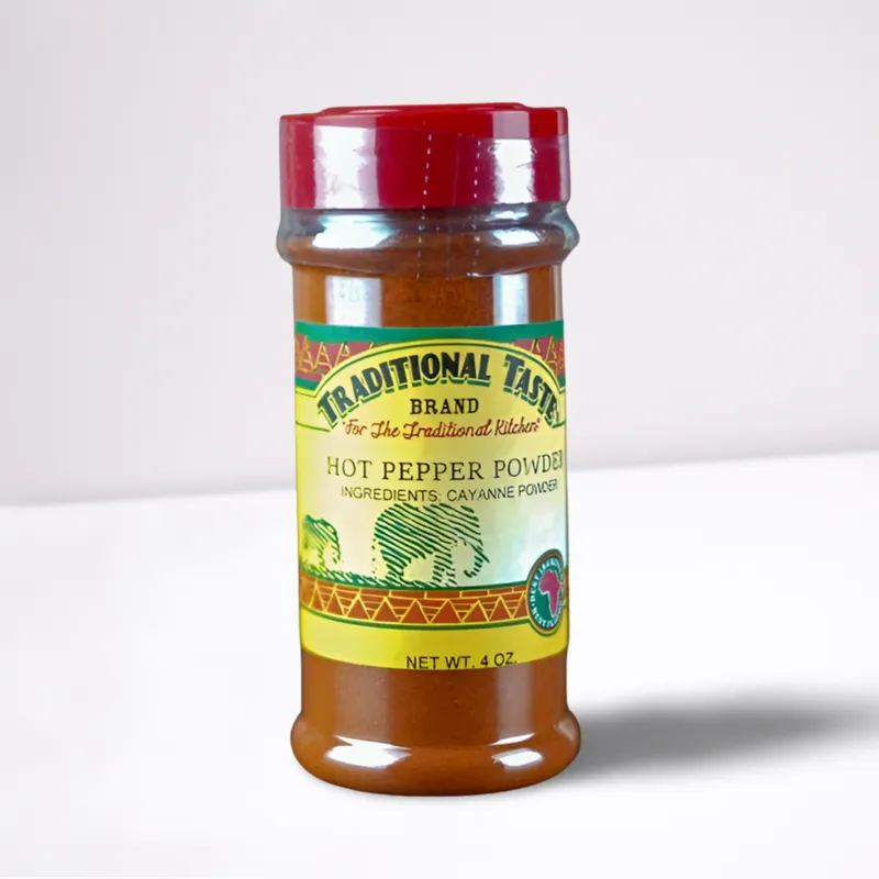 Traditional Taste Brand Hot Pepper Powder 4 OZ